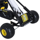 Go-Kart a Pedali per Bambini Nero e Giallo 