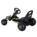 Go-Kart a Pedali per Bambini Verde e Nero 