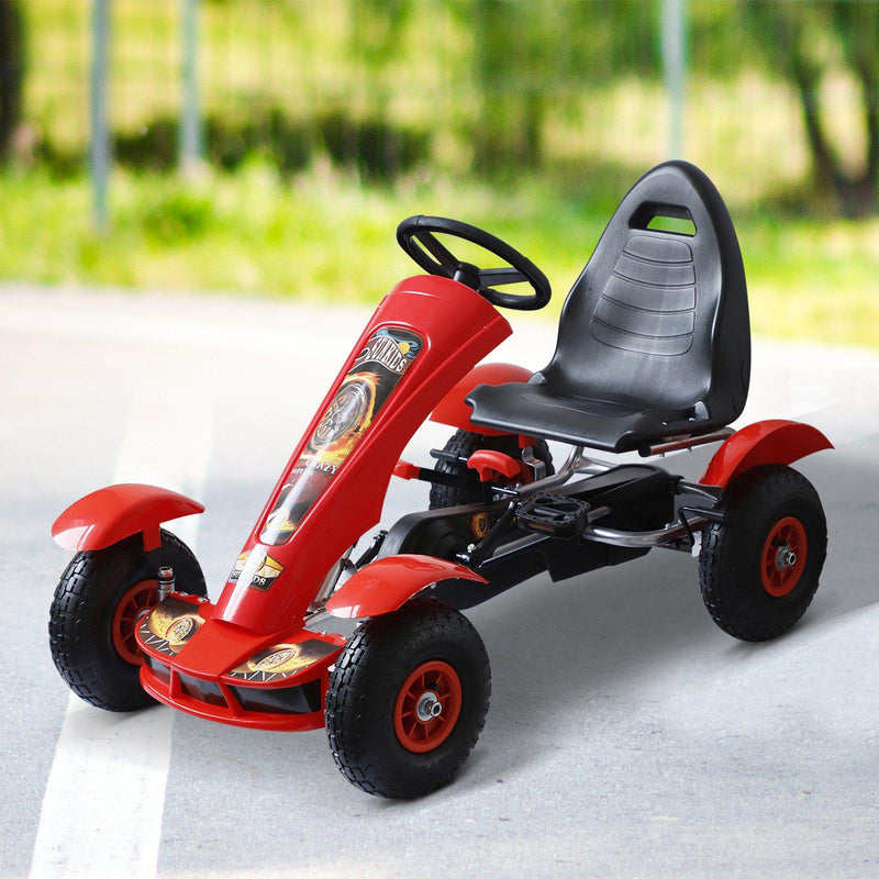 Go-Kart a Pedali per Bambini Rosso 