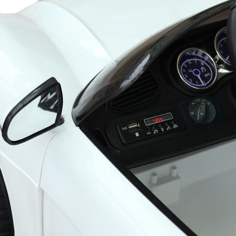 Macchina Elettrica per Bambini 6V Run Bianca 