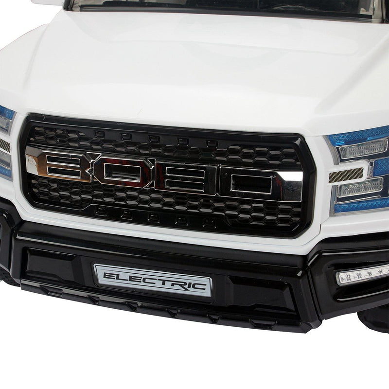 Macchina Elettrica per Bambini 12V Fuoristrada Bianca 