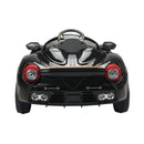 Macchina Elettrica per Bambini 12V Spyder Nera 