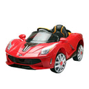Macchina Elettrica per Bambini 12V Spyder Rossa 