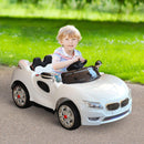 Macchina Elettrica per Bambini 12V Sport Bianca 