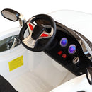 Macchina Elettrica per Bambini 12V Sport Bianca 