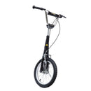 Monopattino per Bambini in Acciaio con Ruote Grandi e Freno Nero 