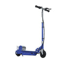Monopattino Elettrico per Bambini 120W Pieghevole con Freno e Cavalletto Blu 