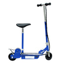 Monopattino Elettrico per Bambini 120W Pieghevole con Sella Blu 