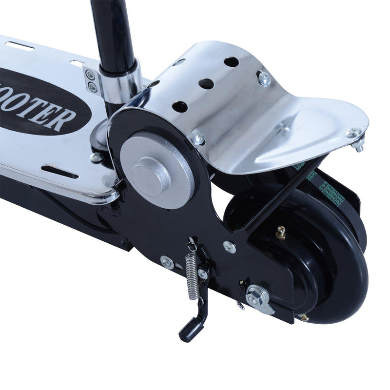 Monopattino Elettrico per Bambini 120W Pieghevole con Sella Nero 