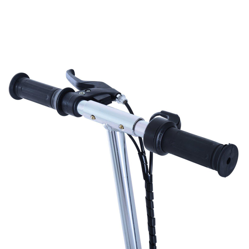 Monopattino Elettrico per Bambini 120W Pieghevole con Sella Nero 