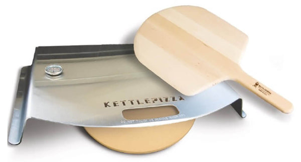 prezzo Kit Pizza pour Barbecue à Gaz avec 3 Brûleurs en Acier Vannini Kettle Pizza GasPro TM Deluxe