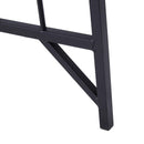 Panchina da Giardino in Ferro Battuto con Arco per Rampicanti 