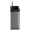 Pattumiera ad Apertura Automatica in Acciaio Inox con Sensore 52 Litri 