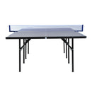 Tavolo da Ping Pong Indoor Pieghevole in Legno MDF e Acciaio 152.5x274x76 cm 