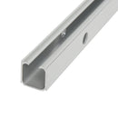 Porta Scorrevole Vetrata 77,5x205 cm Satinata a Strisce 