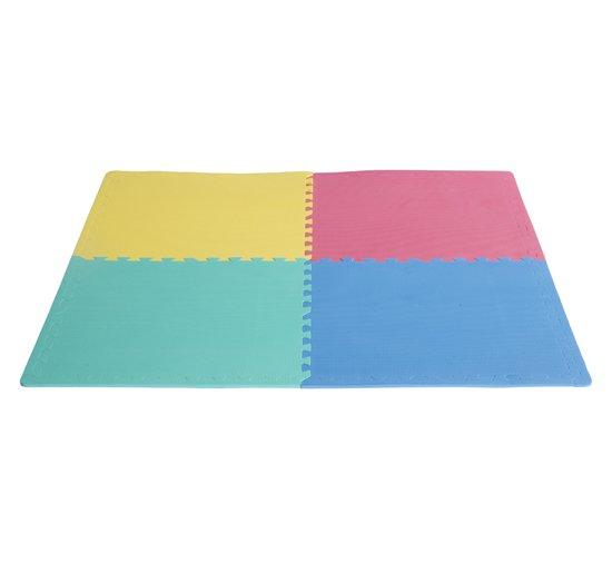 Tappeto Puzzle 24 Pezzi in EVA per Bambini 610x610x10mm 