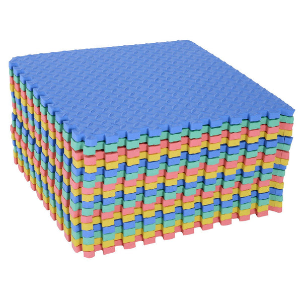 Tapis Puzzle EVA pour Enfants Antidérapant 16 Pièces Multicolore 63.5x63.5x2 cm sconto