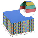 Tappeto Puzzle 32 Pezzi 63x63 cm in EVA Morbido Colorato 
