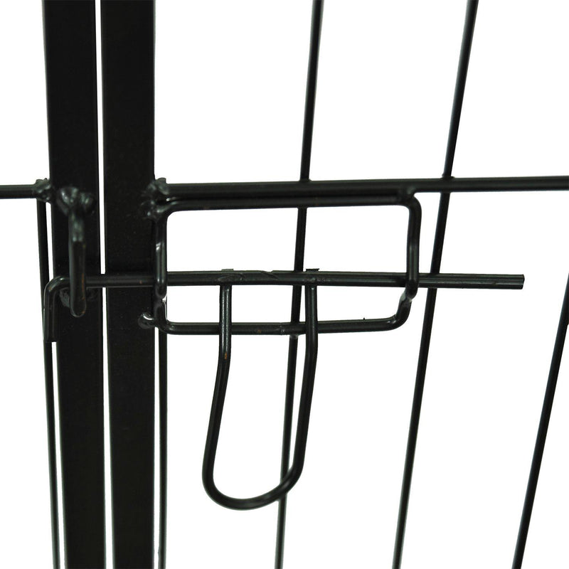 Recinto Modulare per Animali Domestici 8 Pezzi 80x100 cm 