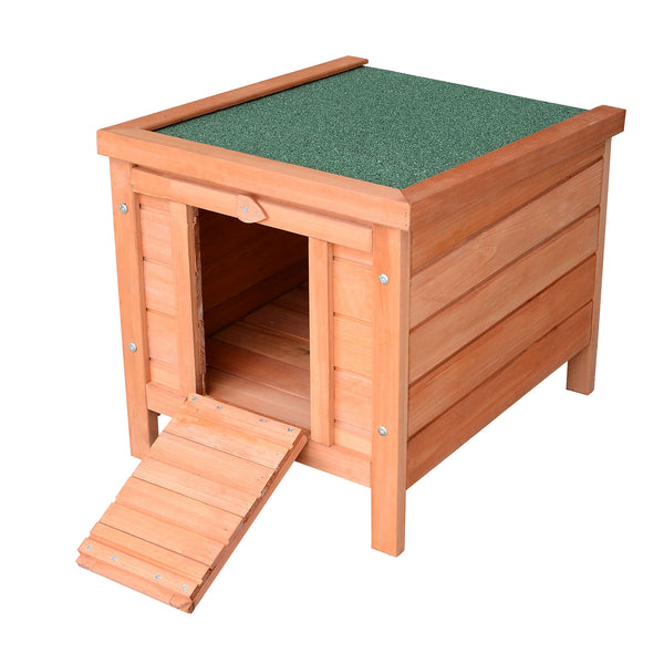 Cage Clapier Petits Animaux avec Toit Ouvrant en Bois 51x42x43 cm sconto