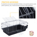 Gabbia Trasportino per Piccoli Roditori 100x55x41 cm 