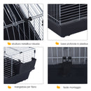 Gabbia Trasportino per Piccoli Roditori 100x55x41 cm 