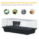 Gabbia Trasportino per Piccoli Roditori 100x55x41 cm 