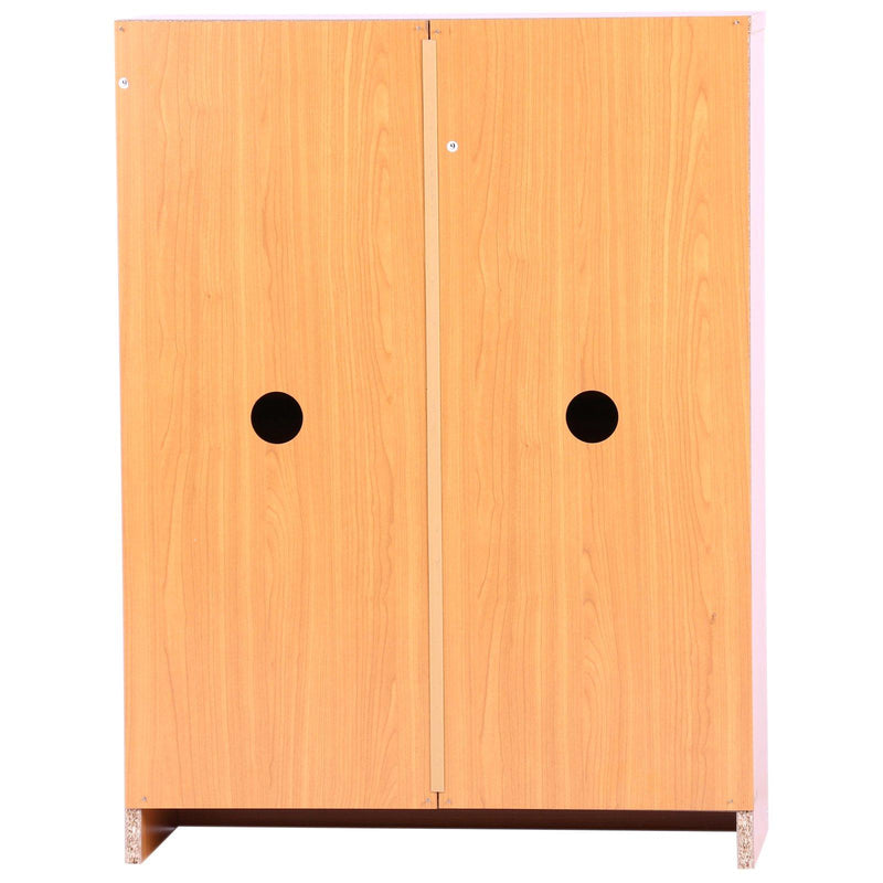 Scarpiera Salvaspazio 2 Cassetti con Ripiani Regolabili in Legno Marrone 60x24x80 cm 