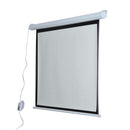 Schermo di Proiezione 84 Pollici Motorizzato Home Cinema Bianco 