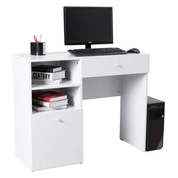 prezzo Bureau Design Moderne en Bois MDF Lilas 100x40x82 cm