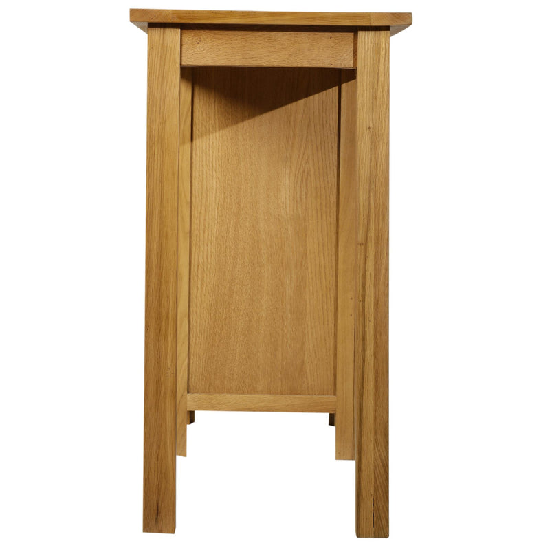 Scrivania per Computer in Stile Classico Legno Naturale 106x40x75 cm 