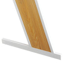 Scrivania da Ufficio con 2 Cassetti e Ripiano Tastiera Scorrevole in Legno 105x54x75 cm 