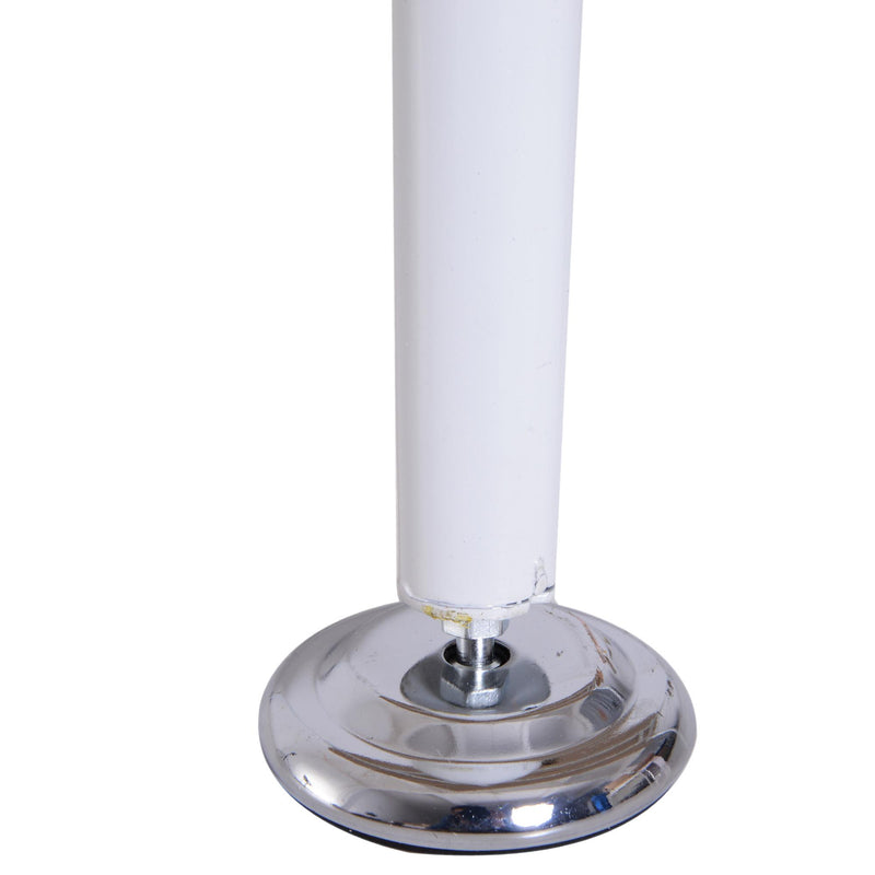 Scrivania da Ufficio con Cassetti e Libreria Legno Bianco e Rovere 120x65.5x138.5 cm 