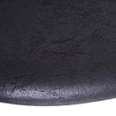 Set 2 Sedie da Pranzo Design Moderno in Lino con Gambe in Metallo Nero 