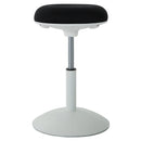 Sgabello per Estetista Girevole Altezza Regolabile Nero Ø40x45-59 cm 