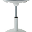 Sgabello per Estetista Girevole Altezza Regolabile Nero Ø40x45-59 cm 