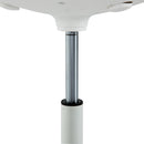 Sgabello per Estetista Girevole Altezza Regolabile Nero Ø40x45-59 cm 