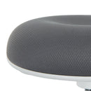 Sgabello per Estetista Girevole Altezza Regolabile Grigio Ø40x45-59 cm 