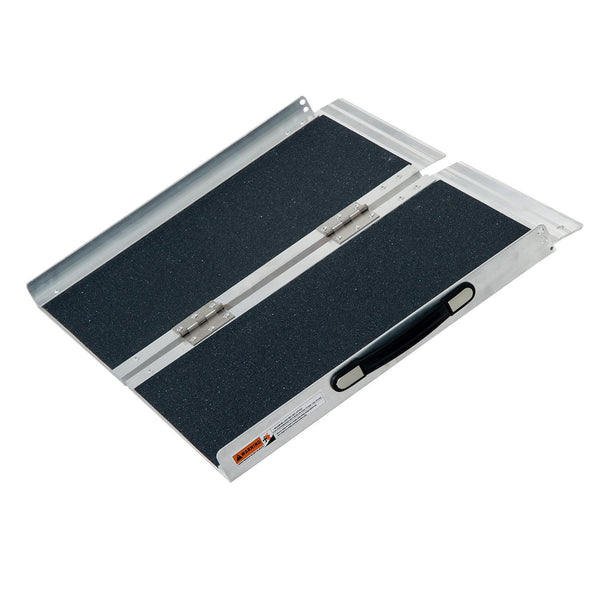 prezzo Rampe pliante antidérapante en aluminium pour fauteuil roulant 61x72 cm