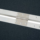 Rampa per Sedia a Rotelle Pieghevole Antiscivolo in Alluminio 61x72 cm 