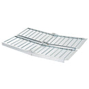 Rampa per Sedia a Rotelle Pieghevole in Alluminio Antiscivolo 183x72 cm 