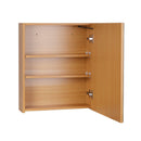 Specchio Armadietto da Bagno Pensile Illuminato con Luci LED 50x60x15 cm 