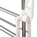 Stendibiancheria 3 Piani Regolabile in Acciaio Inox Premium 