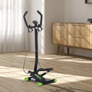 Stepper Professionale Fitness con Manubrio e Corde 40x48x118 cm 