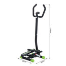 Stepper Professionale Fitness con Manubrio e Corde 40x48x118 cm 