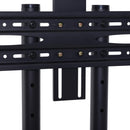 Supporto Tv da Terra Altezza Regolabile con Ruote Nero 90x64x175 cm 