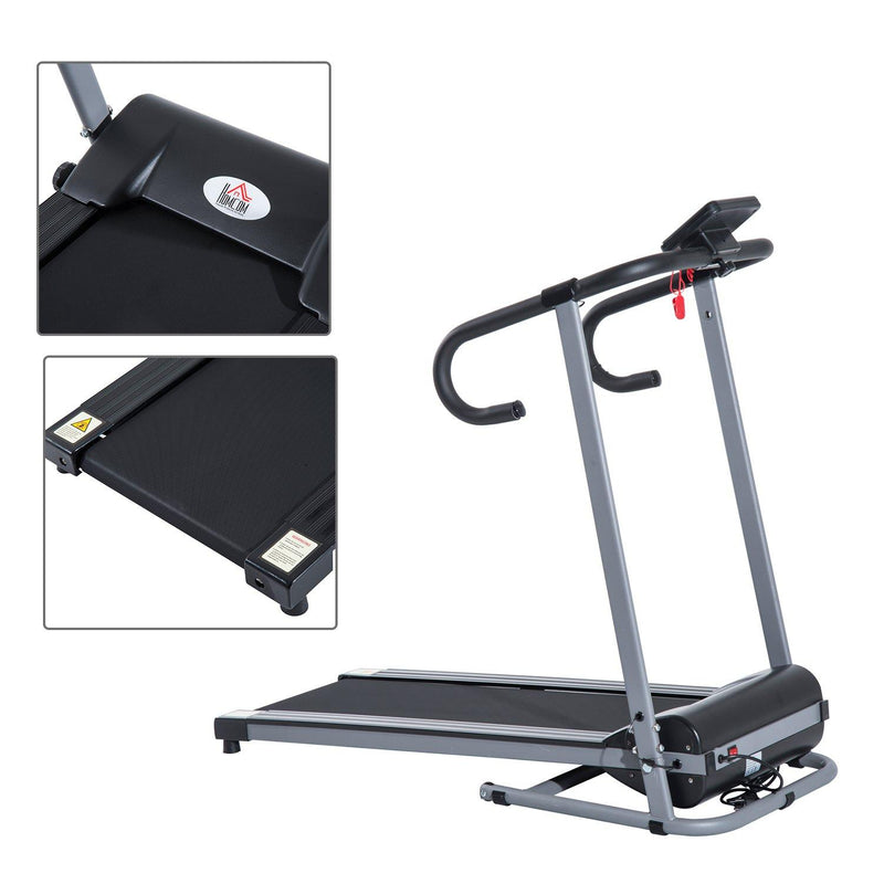 Tapis Roulant Elettrico Richiudibile Schermo LCD 500W 