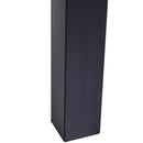 Set da Pranzo Tavolo con 2 Sedie in Metallo e Legno 