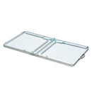 Tavolo da Campeggio Picnic Pieghevole Regolabile in Alluminio 120x60x54/70 cm 