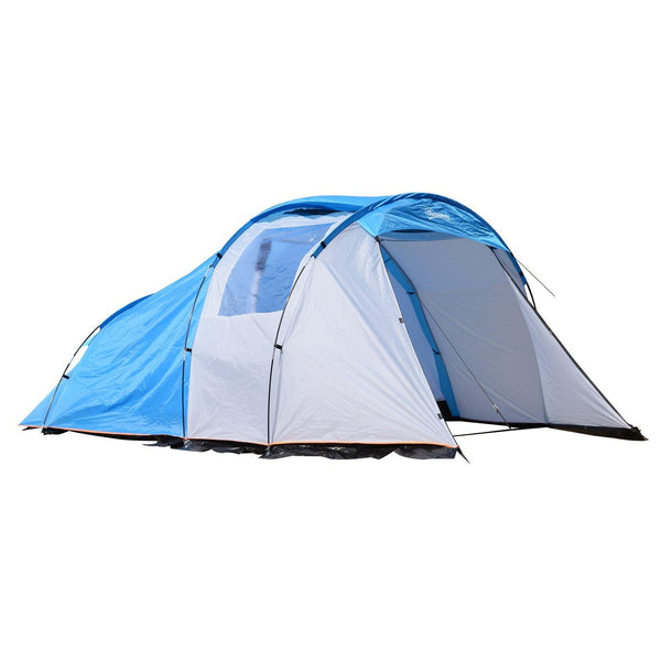 sconto Tente de camping étanche pour 4 personnes 375x240x150 cm